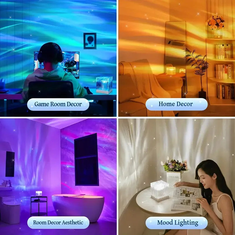 Aurora & Water Ripple LED Projector Light 